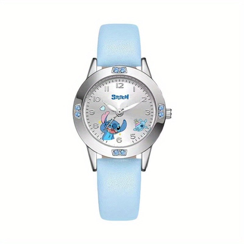 Cute Stitch Cartoon Watch for Teens - High Quartz Wristwatch