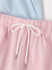 3 Pack Plus Size Casual Pajama Shorts Women's Plus Solid Plain Elastic