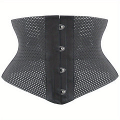 2 Layer Elastic Waist Training Belt Sports Fitness Waist Trainer