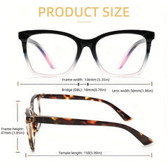 3 Pairs Men's Anti Light Glasses with Glasses Bag and Cloth