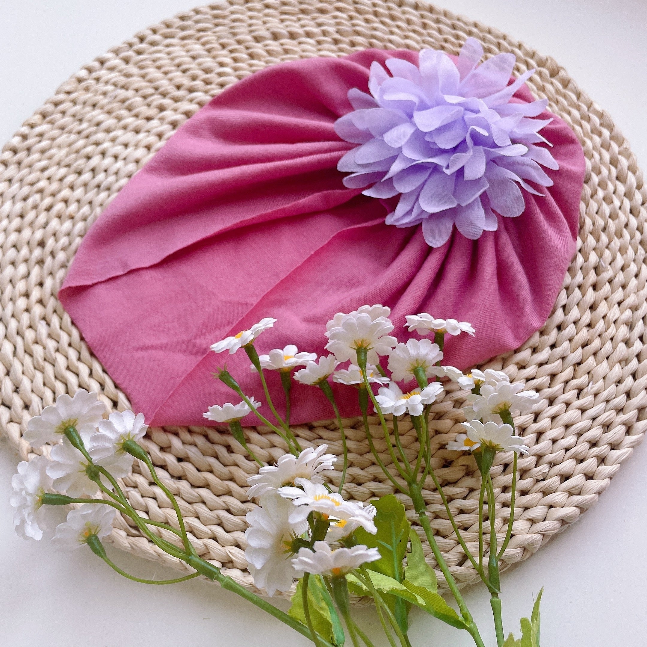 Autumn Baby Protective Halogen Door Headscarf Breathable Baby Hat