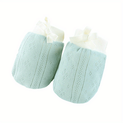 Adjustable Breathable Mesh Mittens For Newborn Infants