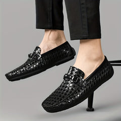 Men's Horsebit Loafers Lightweight Non Slip Casual Shoes