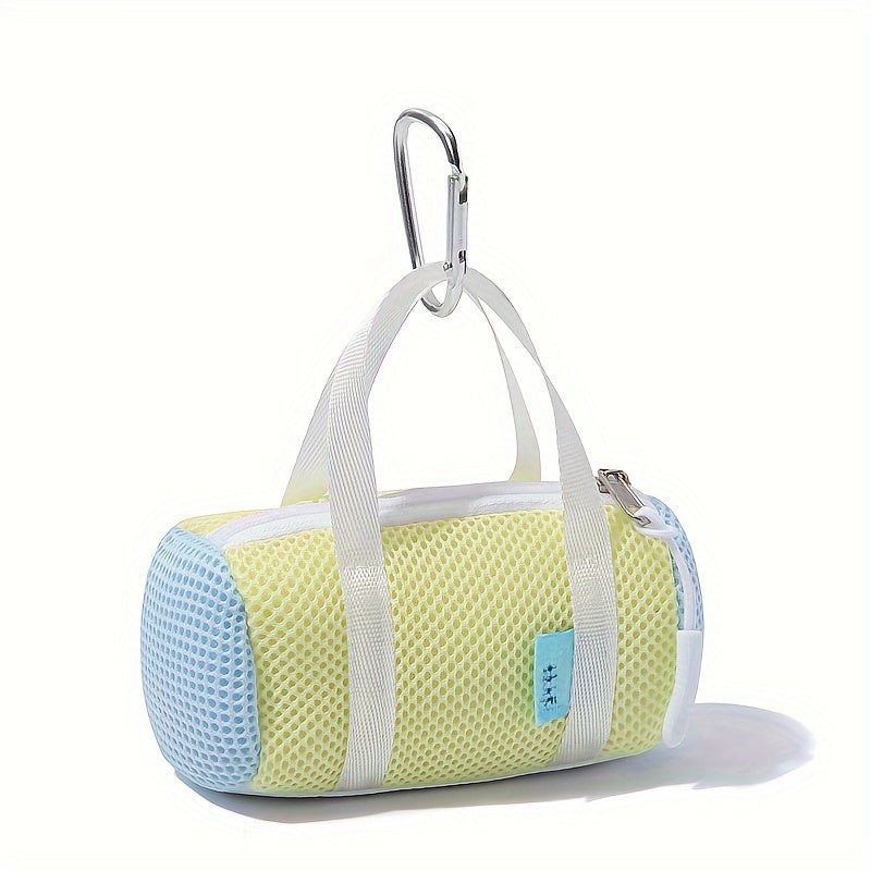 Mini Headphone Storage Bag with Keychains for Hiking Running Gym
