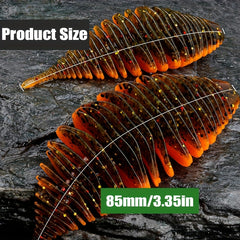 Soft Swimbait Fishing Lures Bass Trout Walleye
