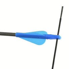 10pcs Arrow Nocks & Fletches for 7/8/8mm Arrow Shafts