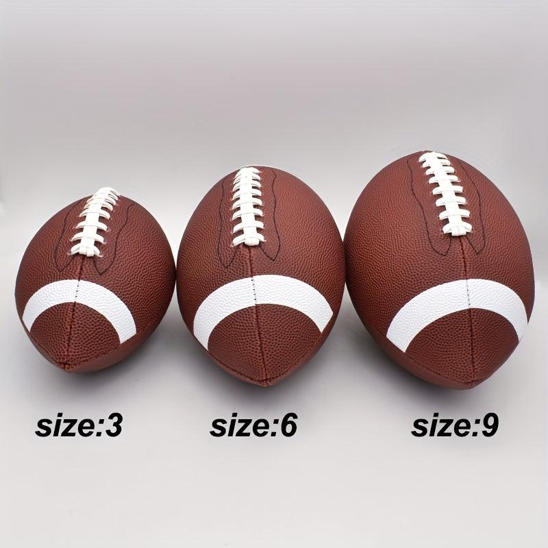 Composite Football Outdoor Sport Training American Football Size 3 6 9