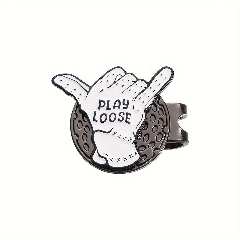 Magnetic Golf Ball Marker w/ Hat Clip Iron Accessory for Men - Golf Gift