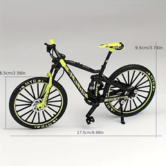 Mini Alloy Bicycle Model Desktop Decoration Mountain Bike Toy
