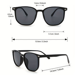 Square Sunglasses Casual Anti Glare UV400