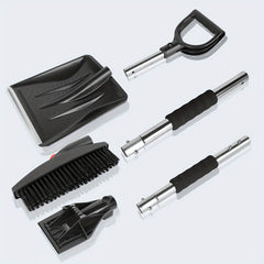 3-in-1 Car Snow Shovel Telescopic Ice Shovel Snow Removal Tool