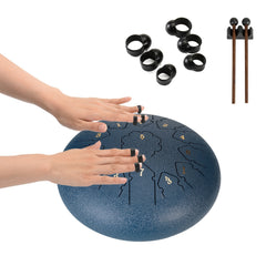 30 48 Cm 13 Note Steel Tongue Drum Handpan in C Key