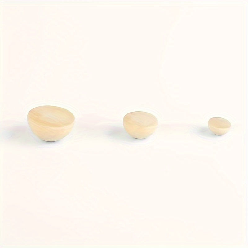 30pcs Natural Wooden Beads for Jewelry Making DIY Crafts