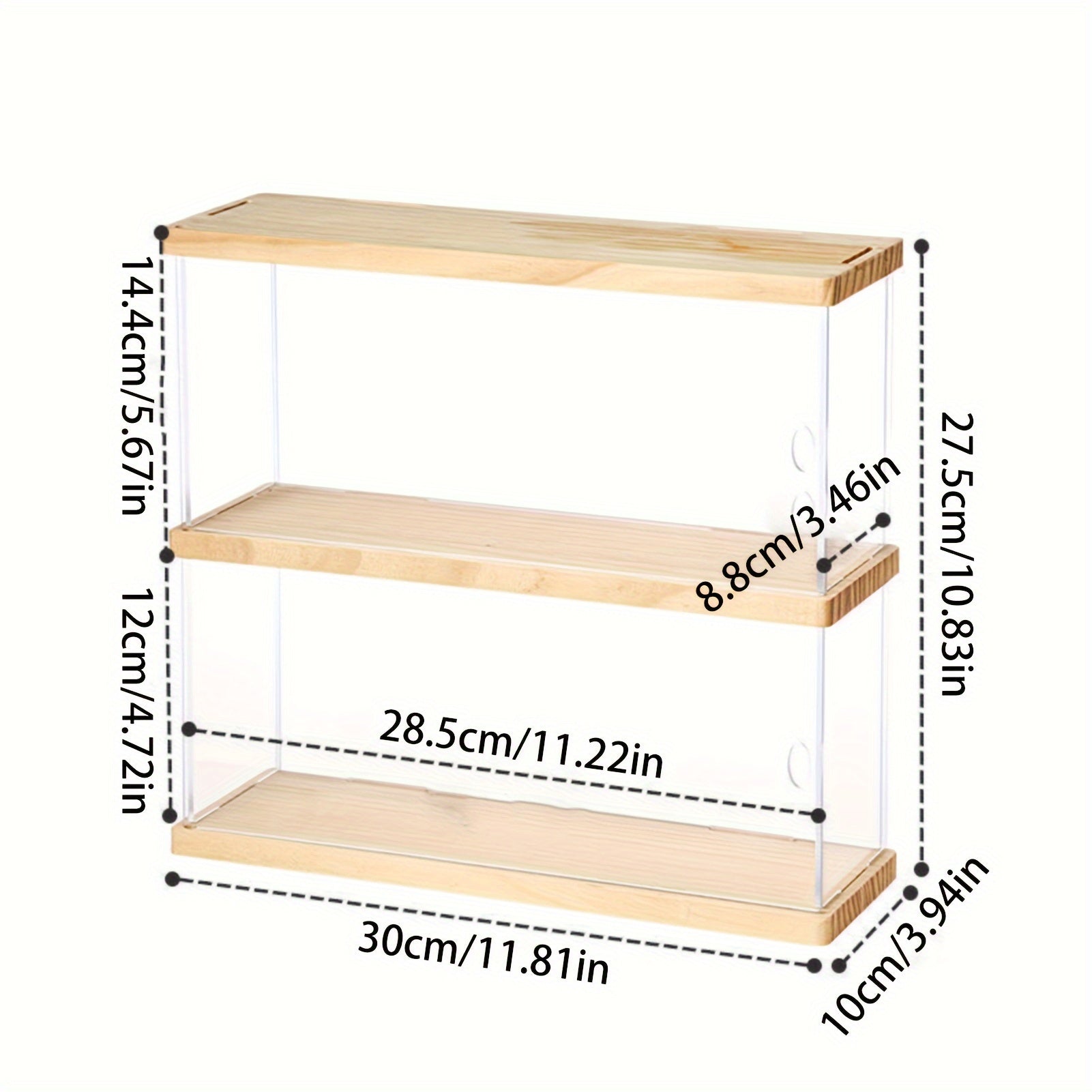 1pc Hand Storage Box Building Blocks Display Box Transparent Dustproof