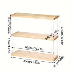 1pc Hand Storage Box Building Blocks Display Box Transparent Dustproof
