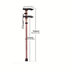 Foldable Trekking Poles Lightweight Adjustable Walking Stick
