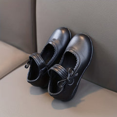 Kids Bowknot Flats Lightweight Non Slip Shoes