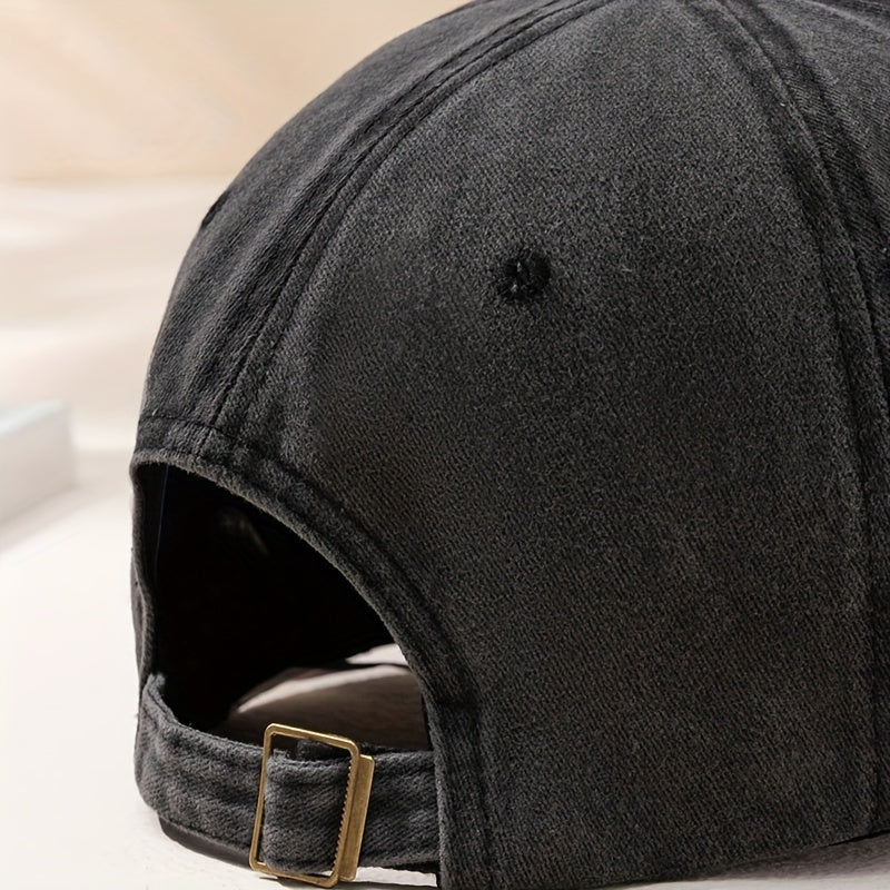 Distressed Baseball Cap Unisex Dad Hat Sun Hats For Women Men
