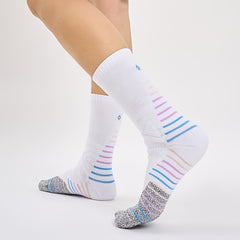Rigorer Pro Basketball Crew Socks 4 Pack Moisture Wicking Cushioned Durable