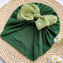 Soft Baby Headband Bowtie Hat for Newborns