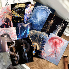54pcs Fairy Cartoon Graffiti Stickers Waterproof Game Stickers