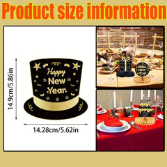 Golden Years Honeycomb Centerpiece Table Decoration - 9pcs