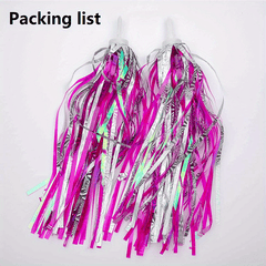 Colorful Tassel Streamers for Kids Bikes and Scooters