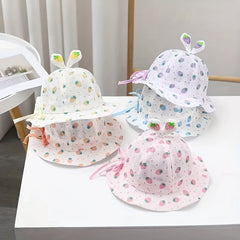 Fruit Bucket Hat for Baby Sun Protection 6 24 Months