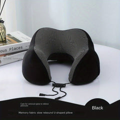 Slow Rebound Travel Pillow U shaped Headrest Neck Support Pillow Nap Pillow
