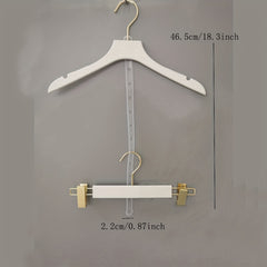 10pcs Clothing Hanger Clip Belt for Adults & Children