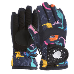 Warm Waterproof Kids Gloves for Outdoor Activities in Winter