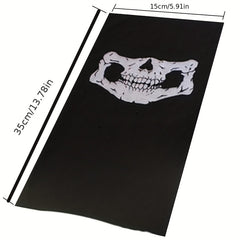 Seamless Multifunctional Magic Bandana Hundred Change Mask Warm Scarf Halloween
