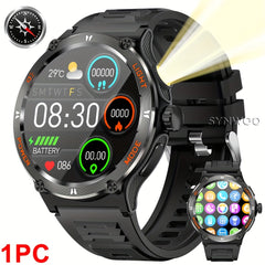 Synwoo Hybrid Smart Watch 3 Full Touch Screen IPX8 Waterproof Voice Control