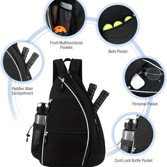 Waterproof Pickleball Bag with Compartments