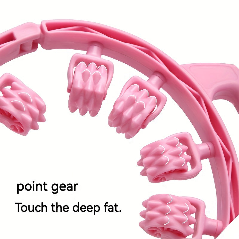 Yoga Leg Massage Clip 7 Wheel Home Workout Equipment