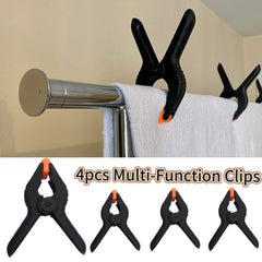 4pcs Plastic Spring Clamps Nylon Woodworking Clamps Retaining Clamps