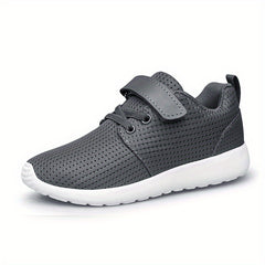 Boys Breathable Sneakers Hook Loop Casual Outdoor Shoes