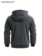 Men's Active Hooded Jacket & Stretch Pants Set