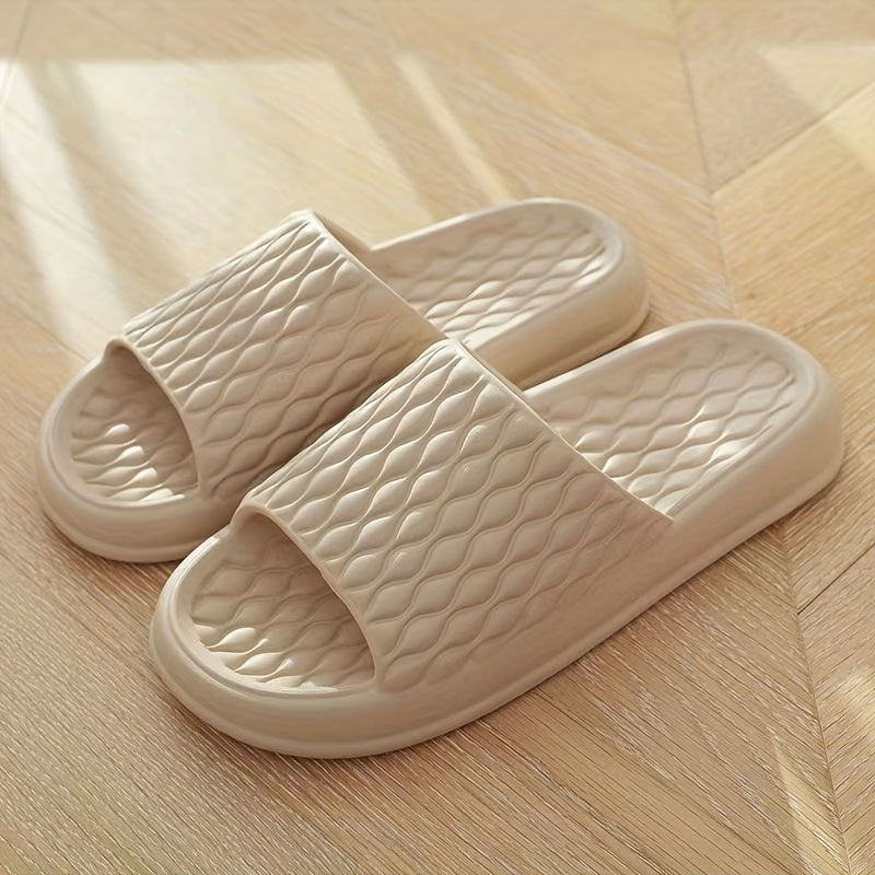 Women's Strappy Back Slides Lightweight Bathroom Shoes