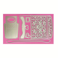 1pc Handbag Metal Cutting Dies Lady Bag Purses Craft Christmas Embossing Stencil