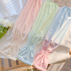 Gradient Long Gloves Breathable Sunscreen UV Protection Sleeves