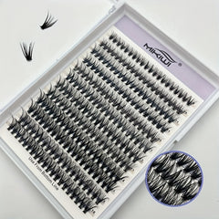 DIY Clusters Lashes Individual Extension Kit 30D 40D D Curling 9 16mm Mix Length
