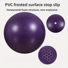 9.84in Pilates Ball Thickened Mini Fitness Ball Gymnastics Ball