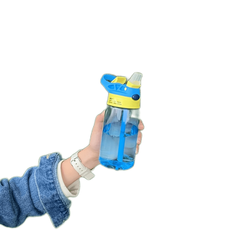 480ml Leakproof Kids Sports Water Bottle for School Office Outdoor