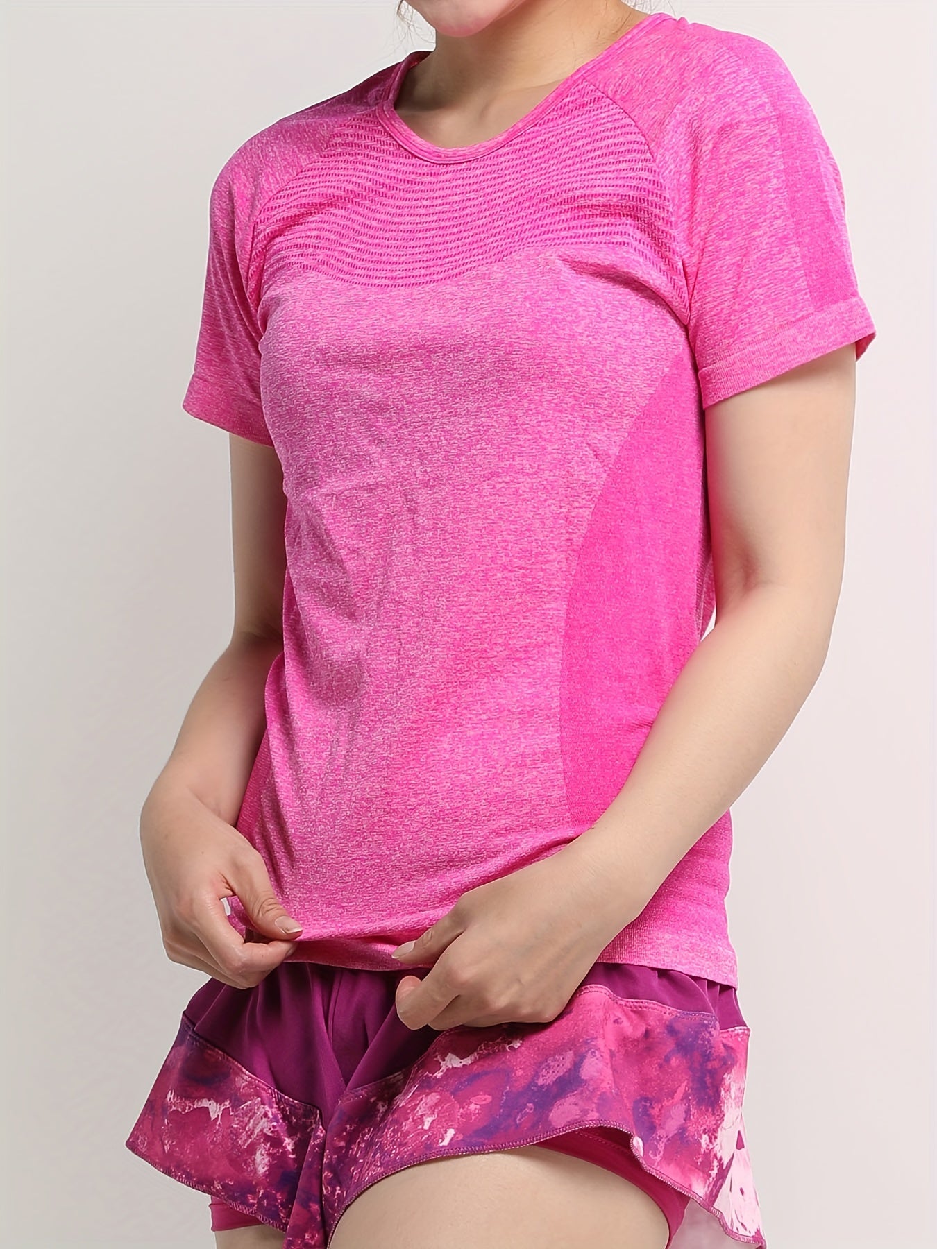 Breathable Sports Shorts for Running Training Fitness Pilates Yoga