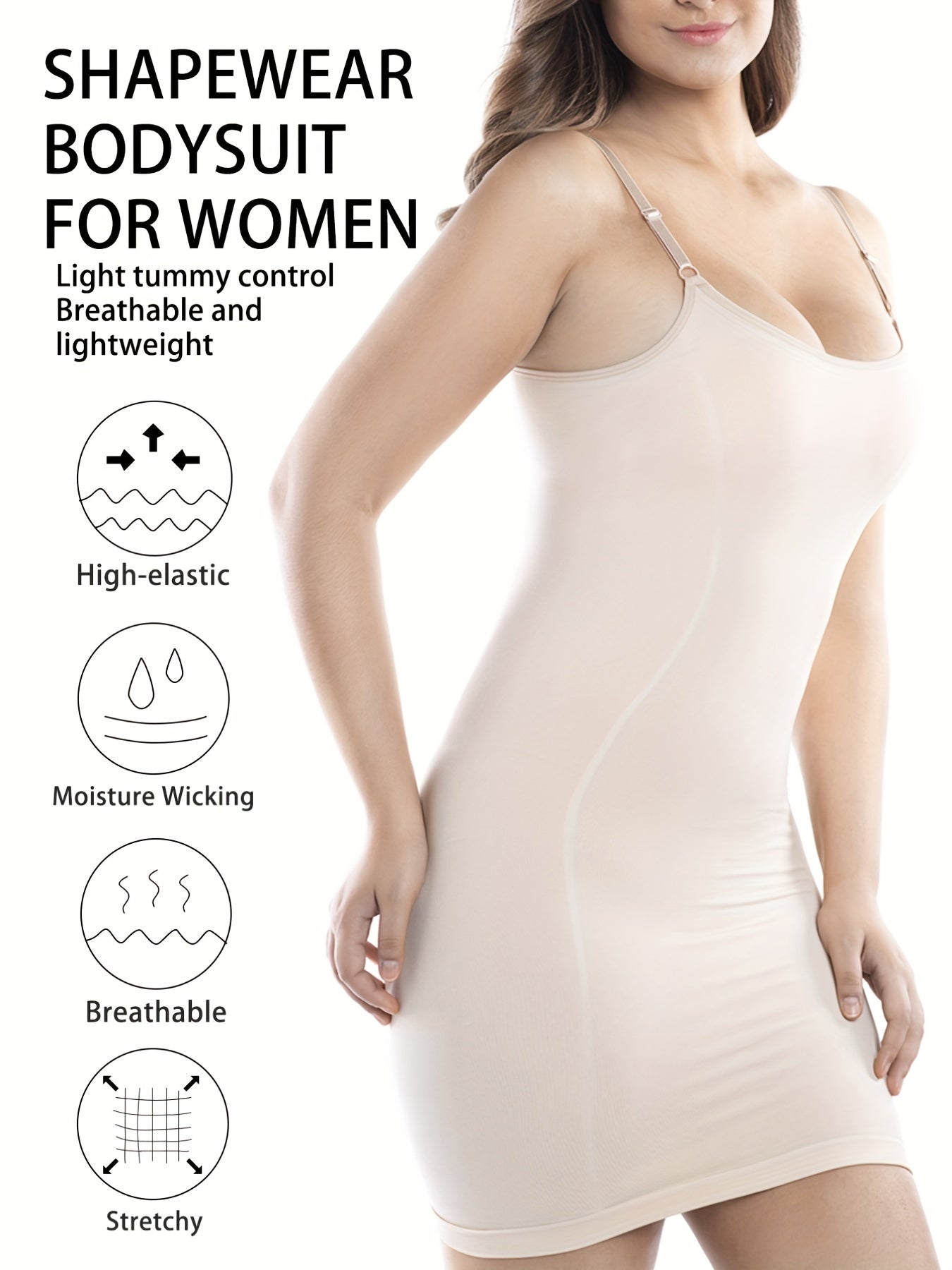 Tummy Control Slip Dress Body Shaper Women's Underwear
