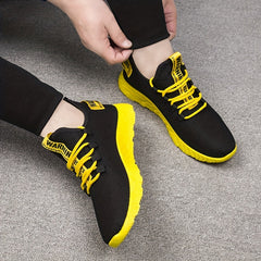 Men's Knitted Lightweight Running Shoes Spring Summer