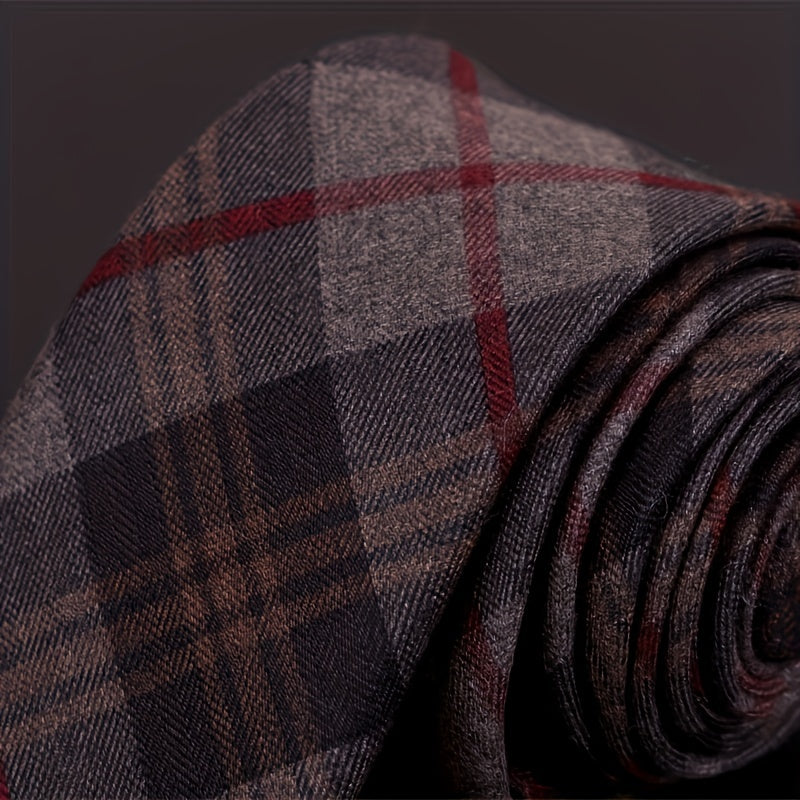 Men's Cashmere-like Ties Pattern Business Formal Women 5