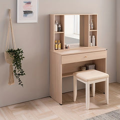 Modern Solid Wood Dressing Stool Makeup Chair