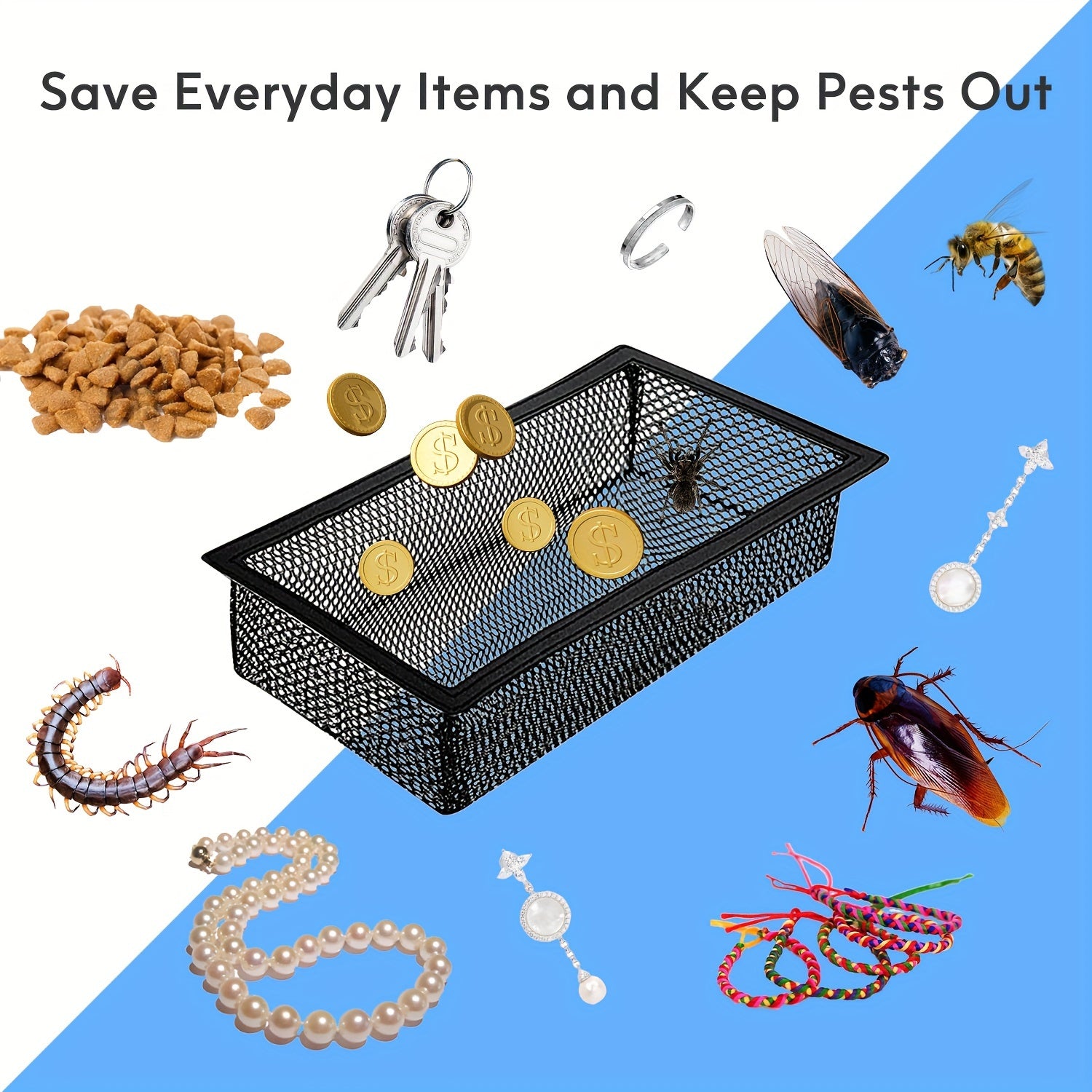 Floor Register Vent Cover Filter Net Air Vent Screen Mesh Filter Hoods